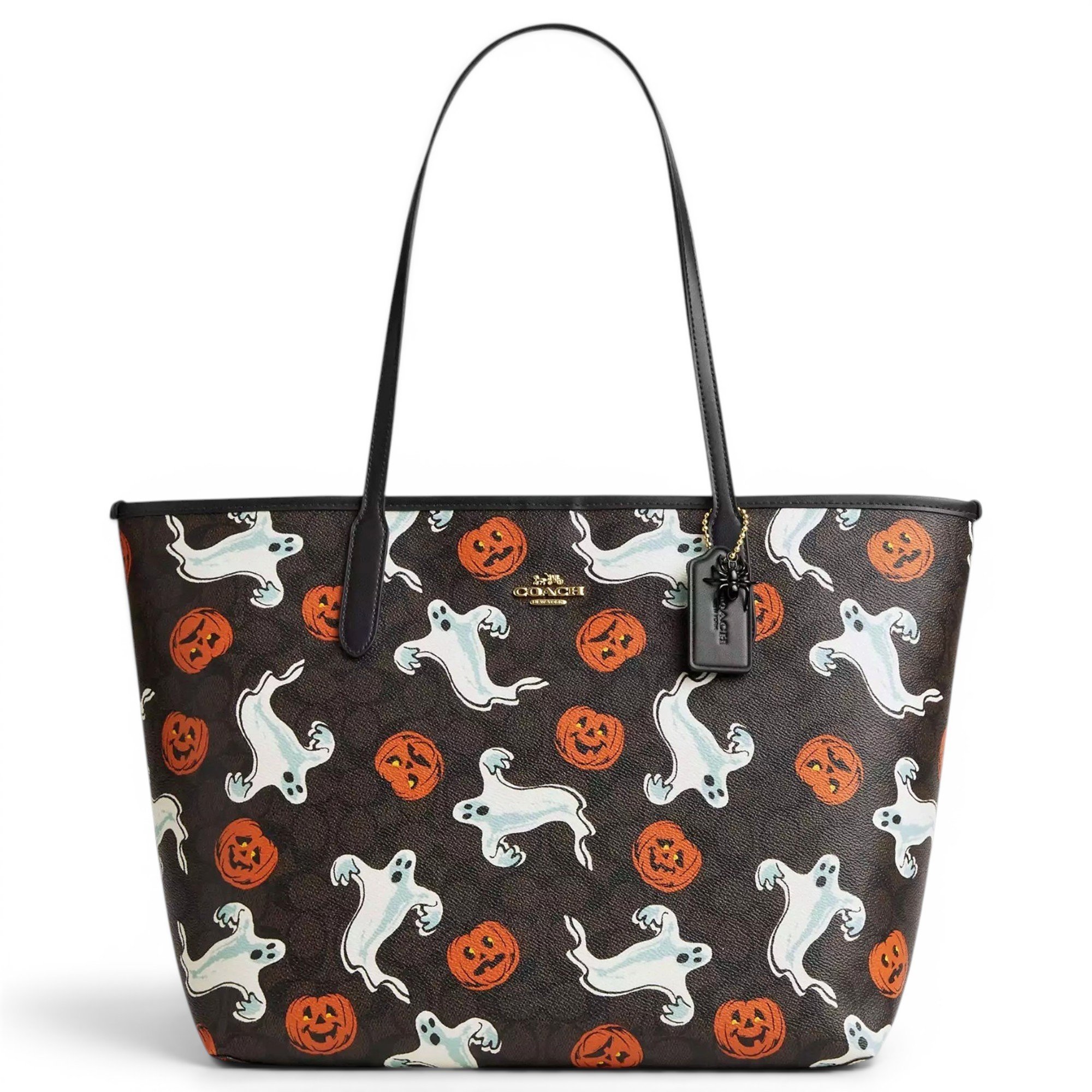 Leather tote