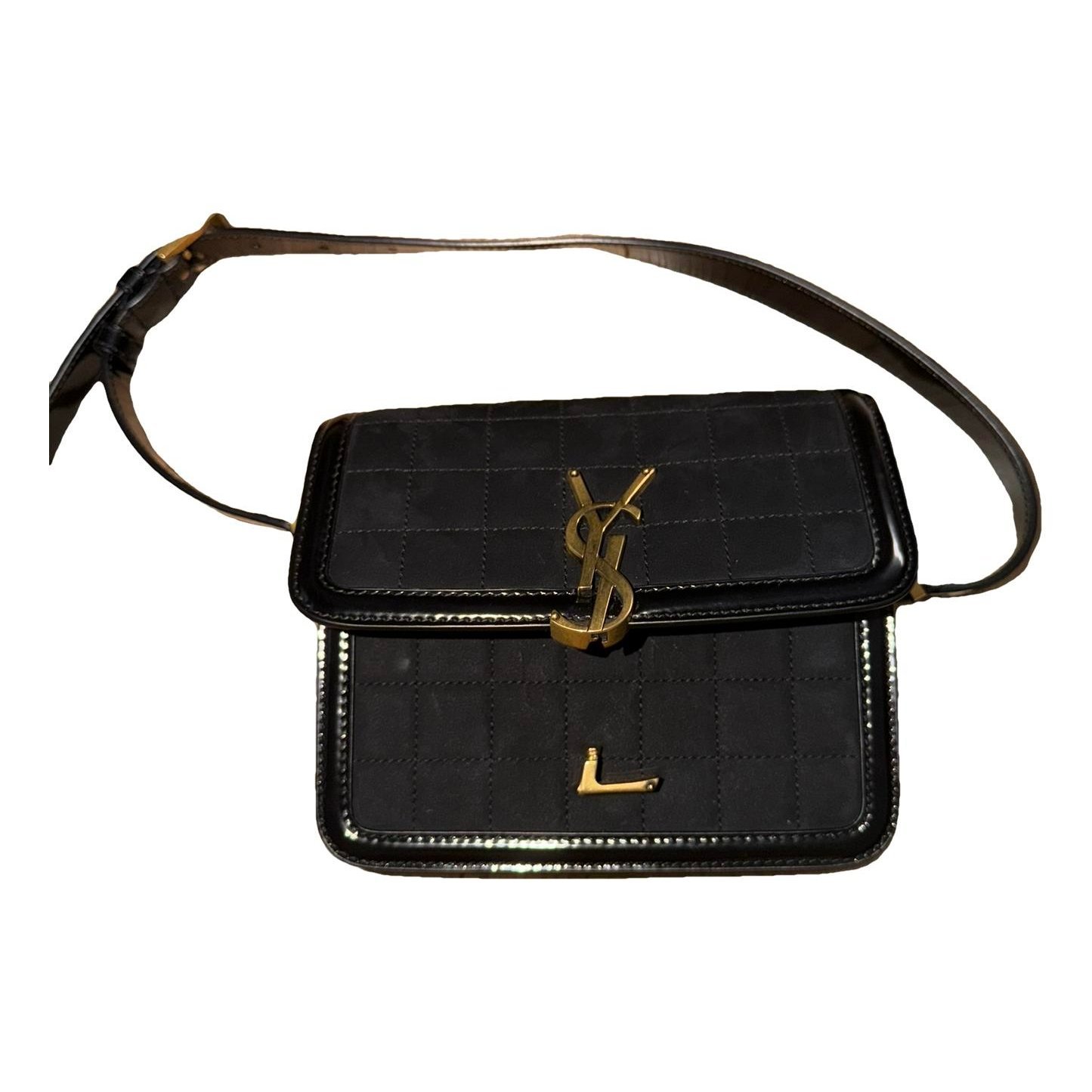 Velvet handbag