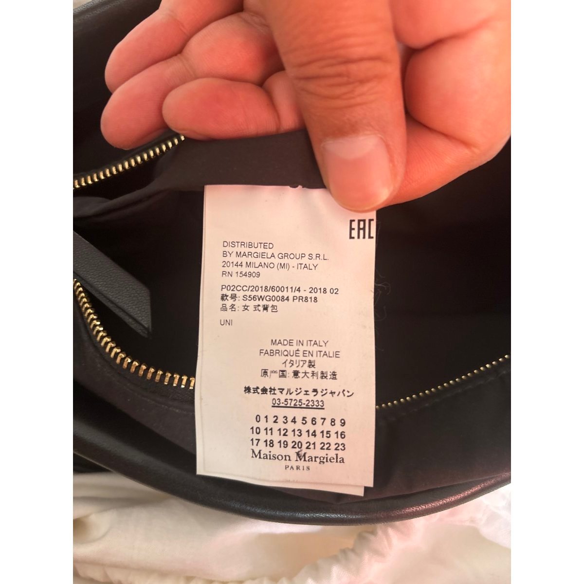 Glam Slam leather handbag