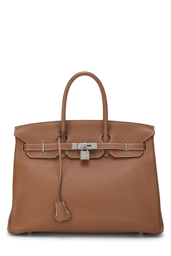 Gold Togo Birkin 35