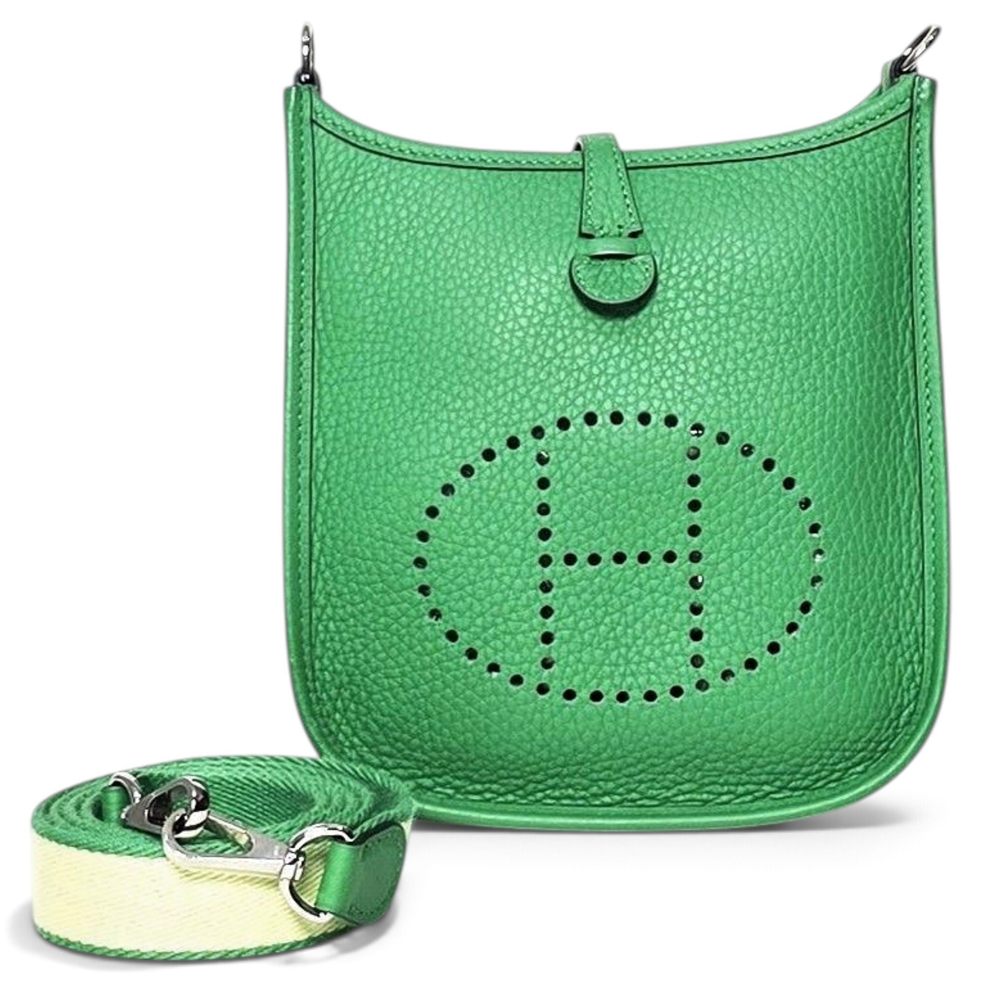 Mini Evelyne leather crossbody bag