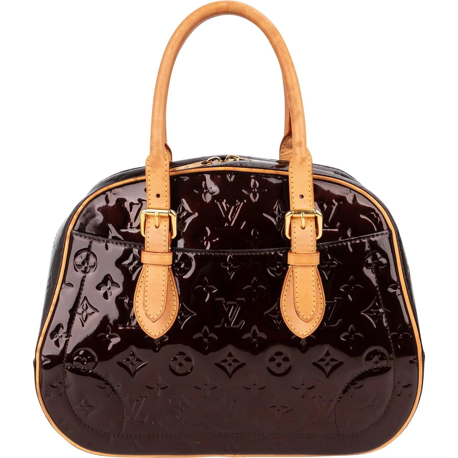 Summit patent leather handbag