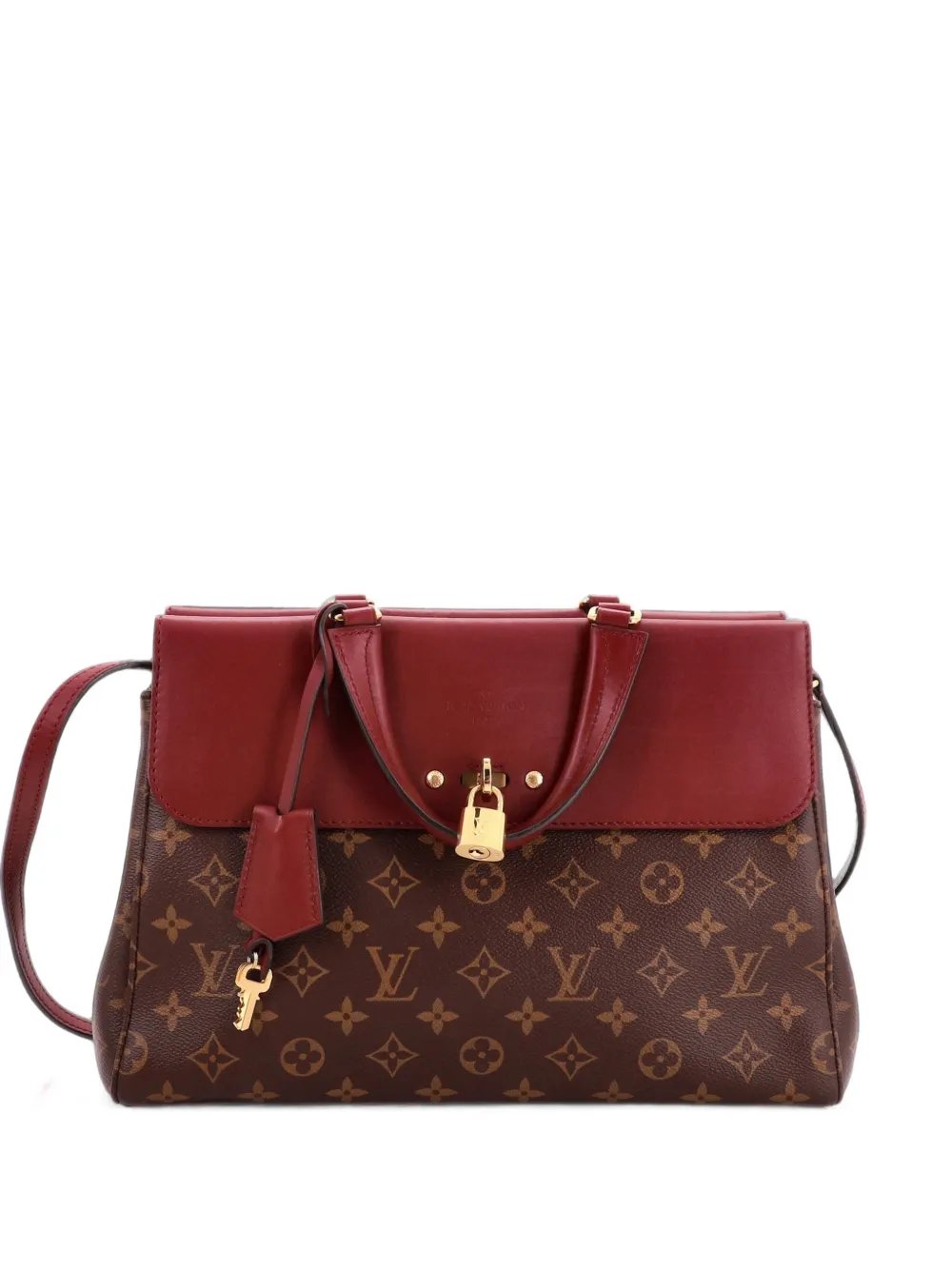 Venus Handbag Monogram Canvas and Leather satchel
