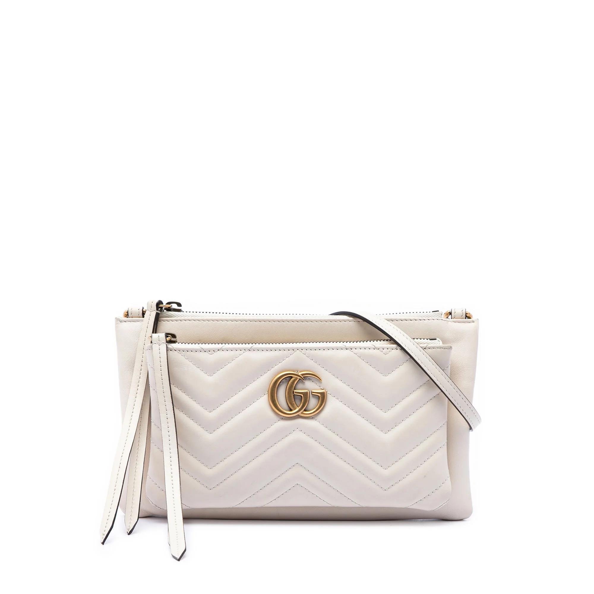 GG Marmont pony-style calfskin handbag