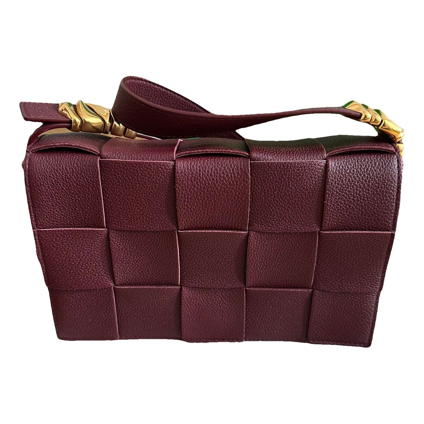 Cassette leather crossbody bag