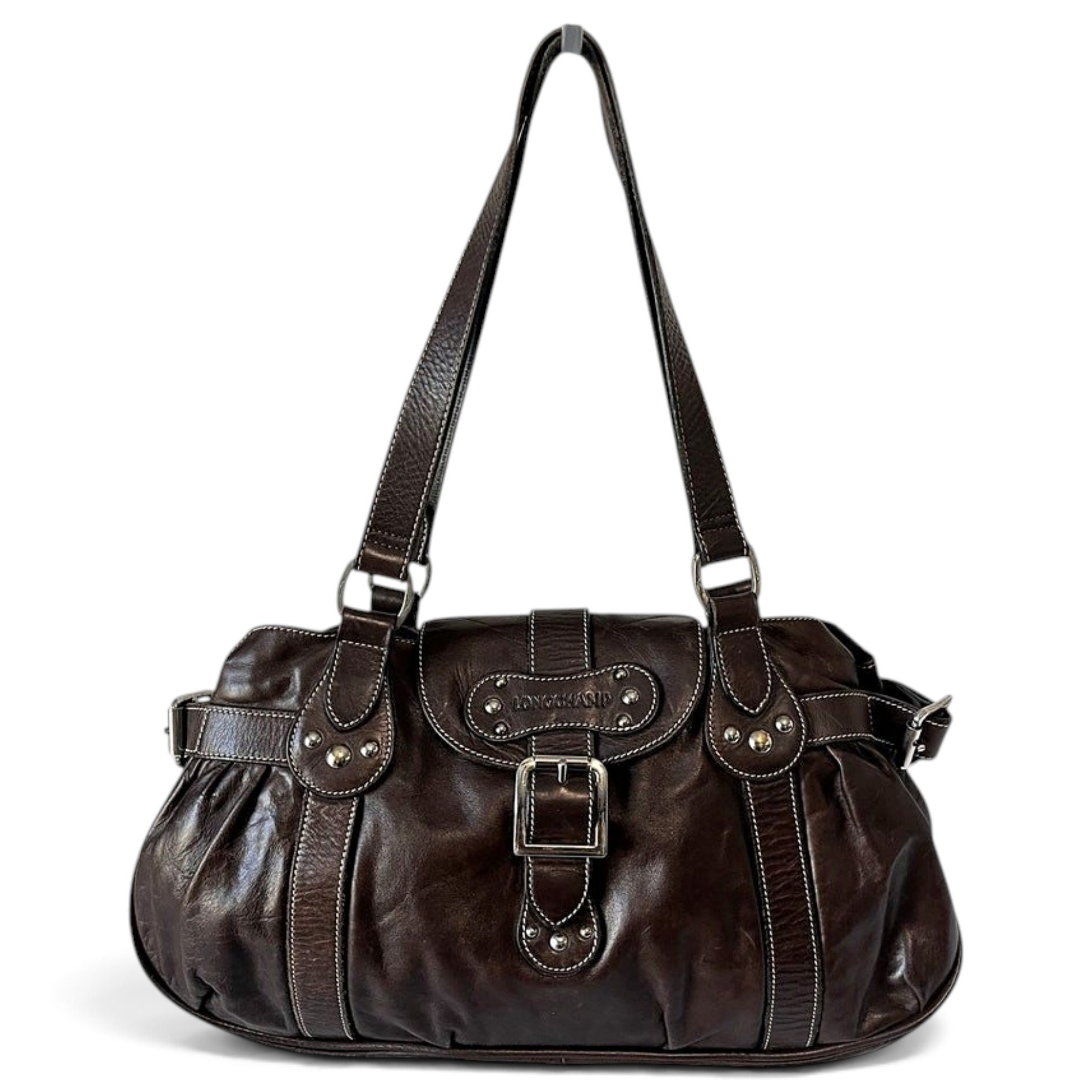 Idole leather handbag