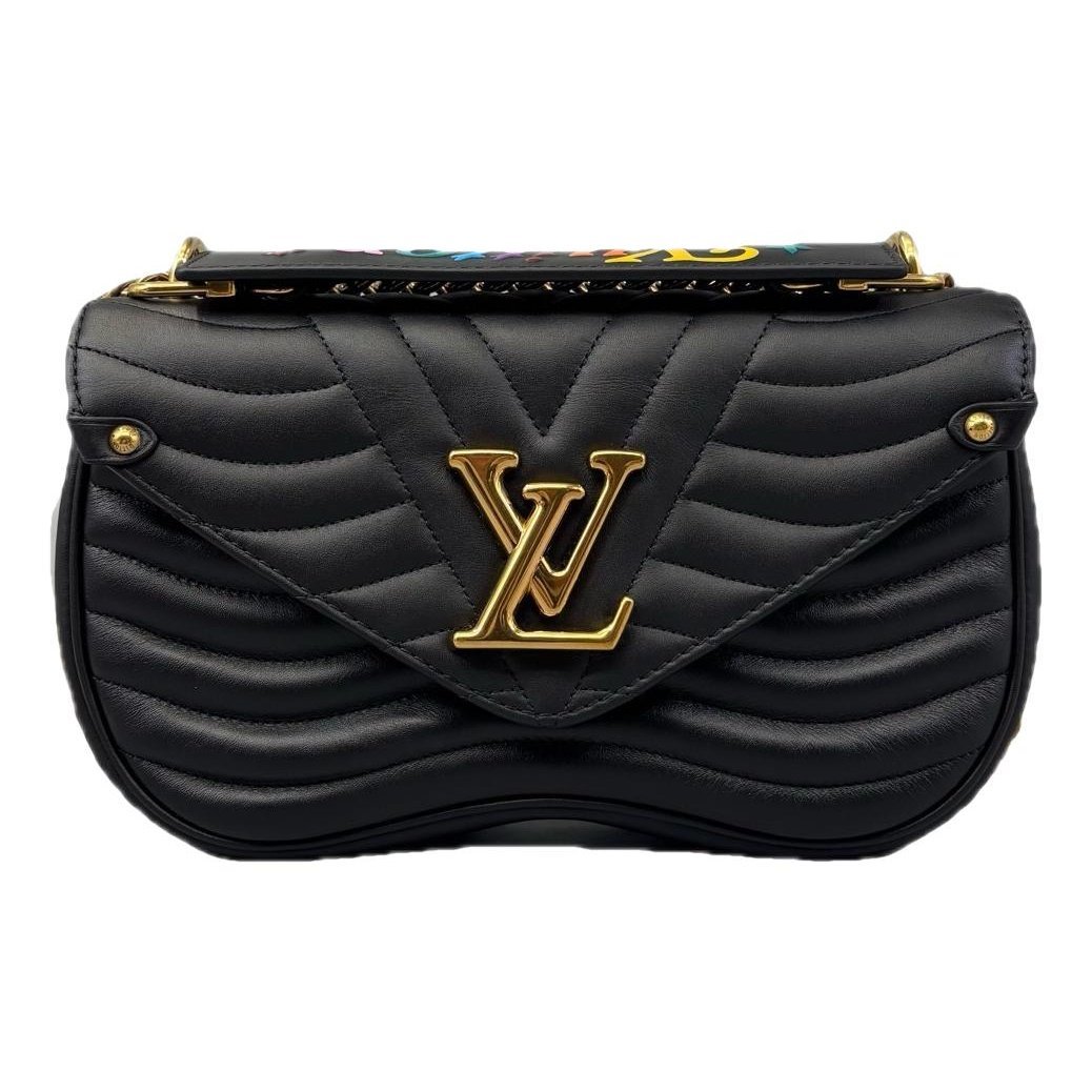 New Wave leather handbag