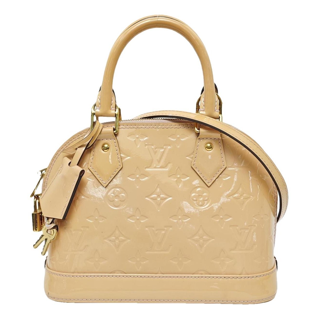 Alma patent leather handbag