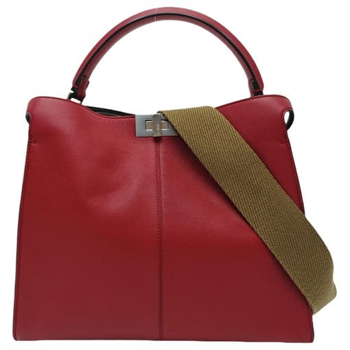 Peekaboo leather handbag