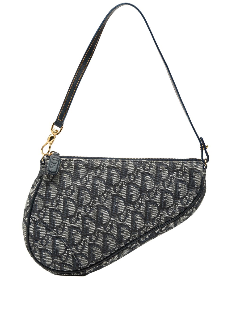 2006 Mini Diorissimo Canvas Saddle Pochette shoulder bag