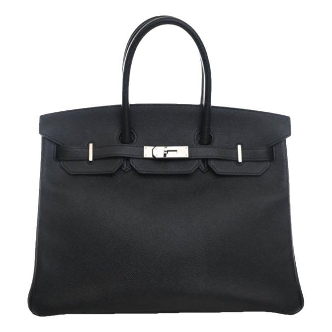 Leather tote