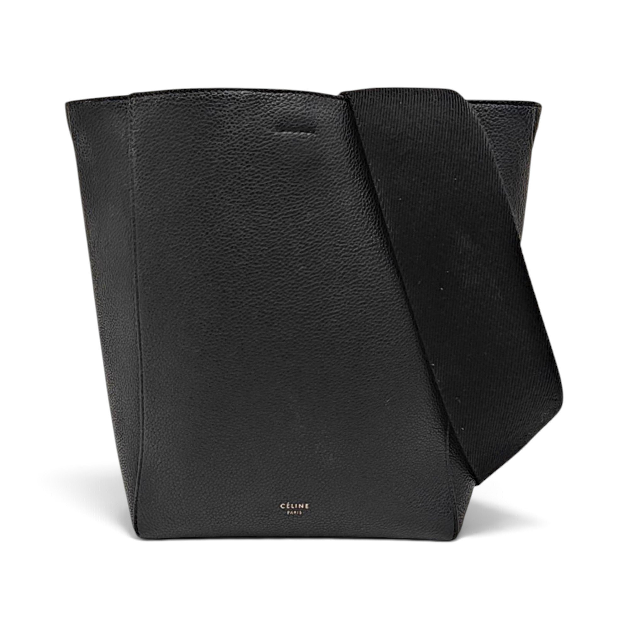 Seau Sangle leather handbag