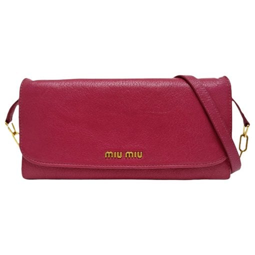 Leather crossbody bag