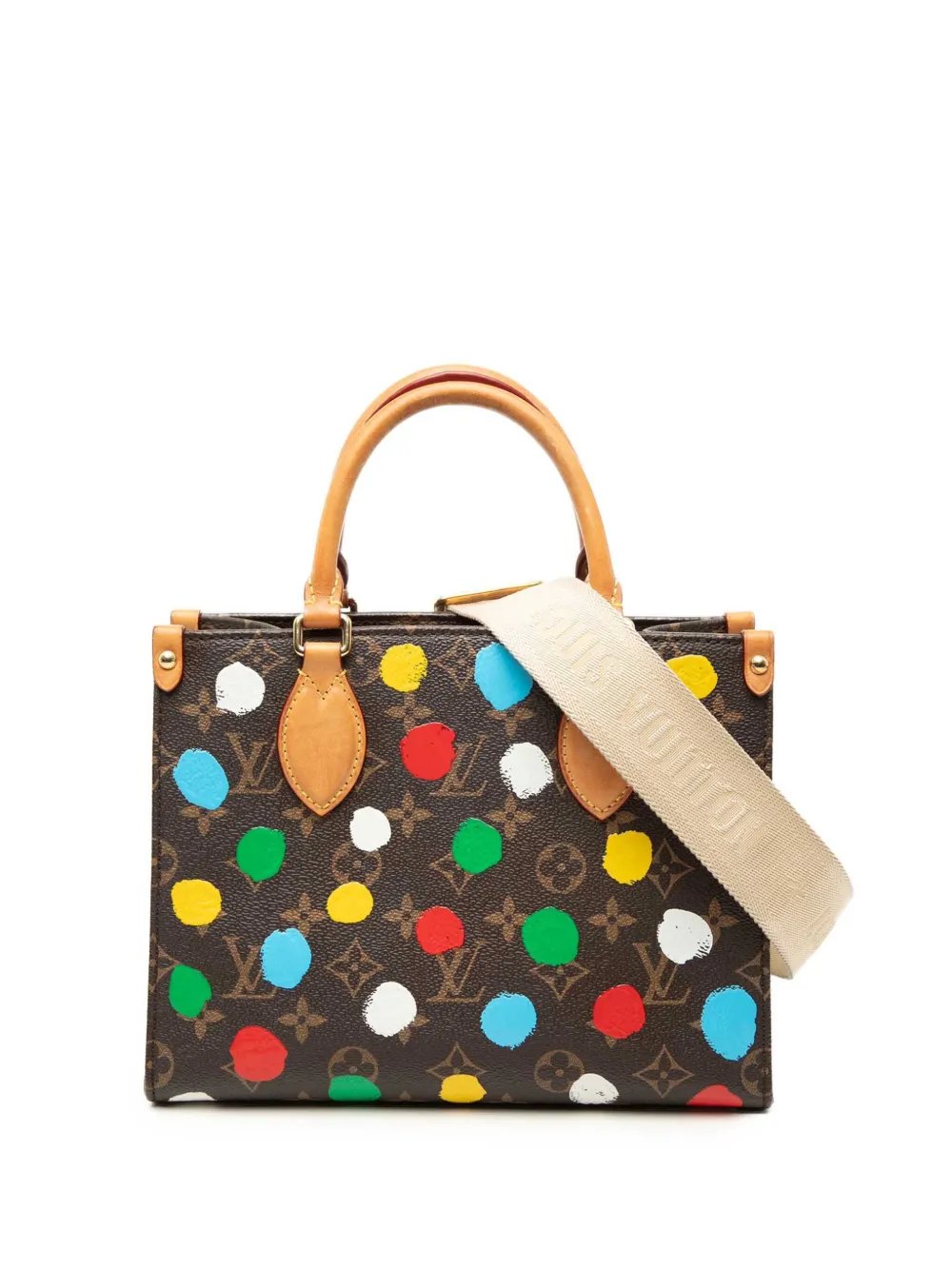 2021-2026 Yayoi Kusama Monogram OnTheGo PM satchel
