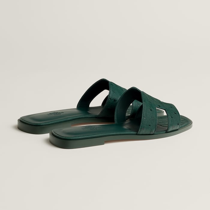 Vert Bouteille Oran Sandal