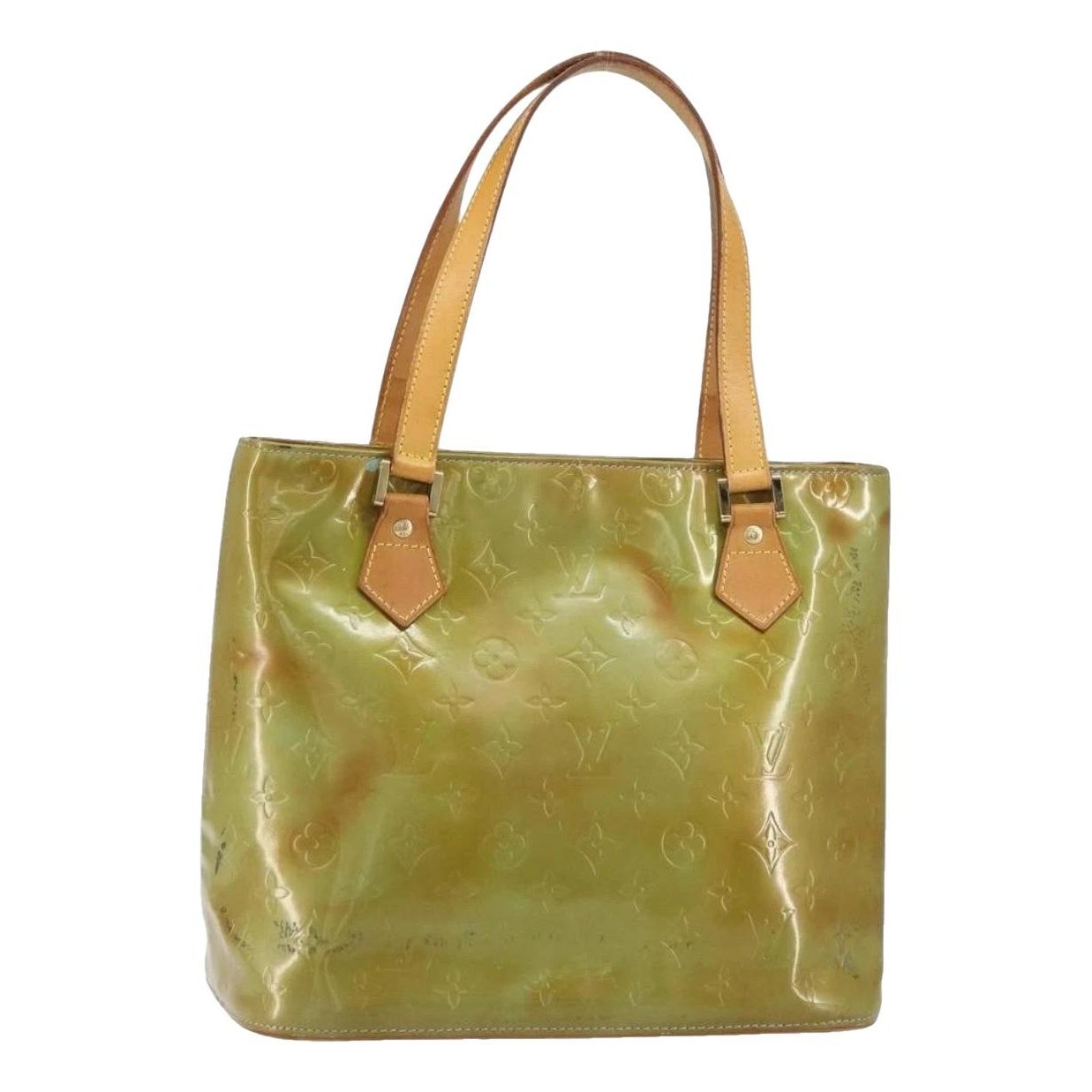 Patent leather handbag