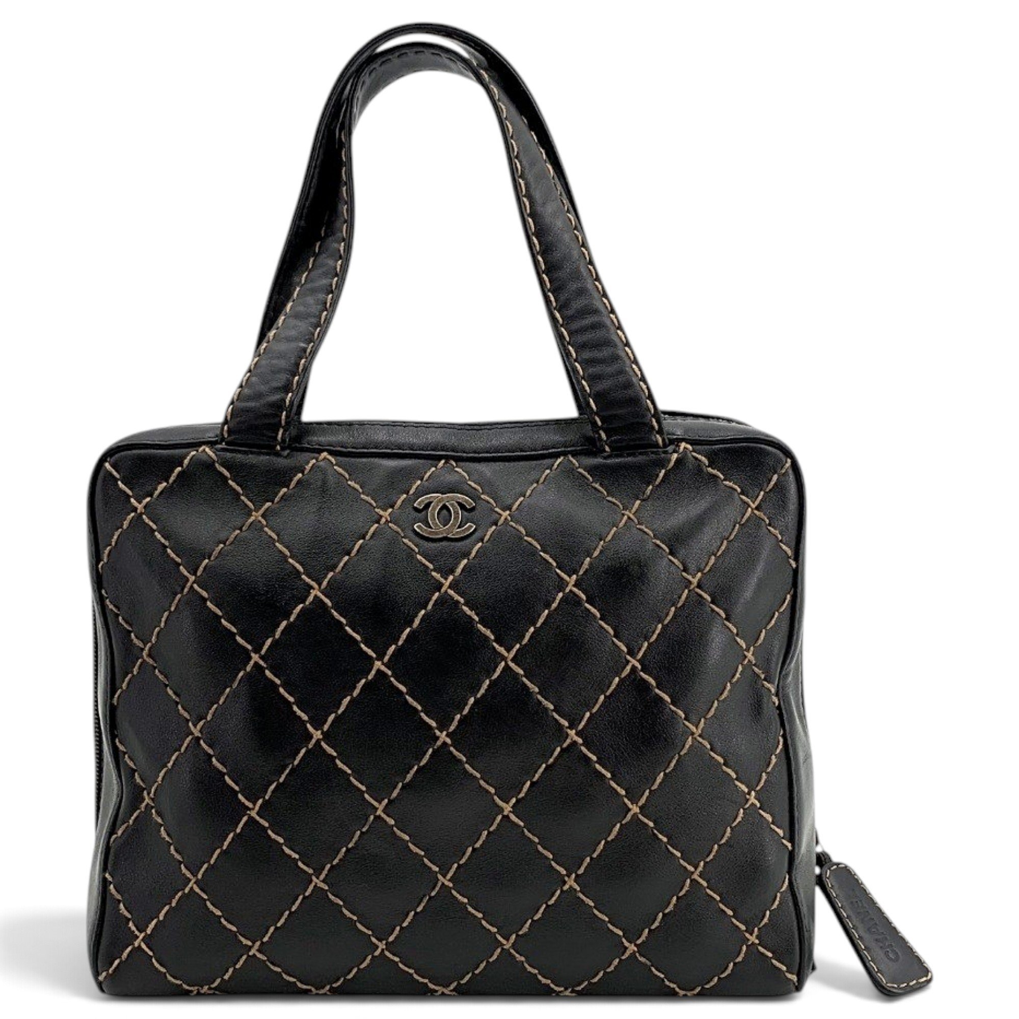 Wild Stitch leather tote