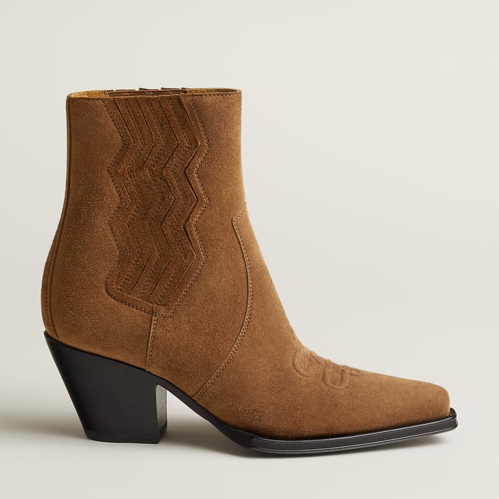 Brun Fumé Vegas Ankle Boot