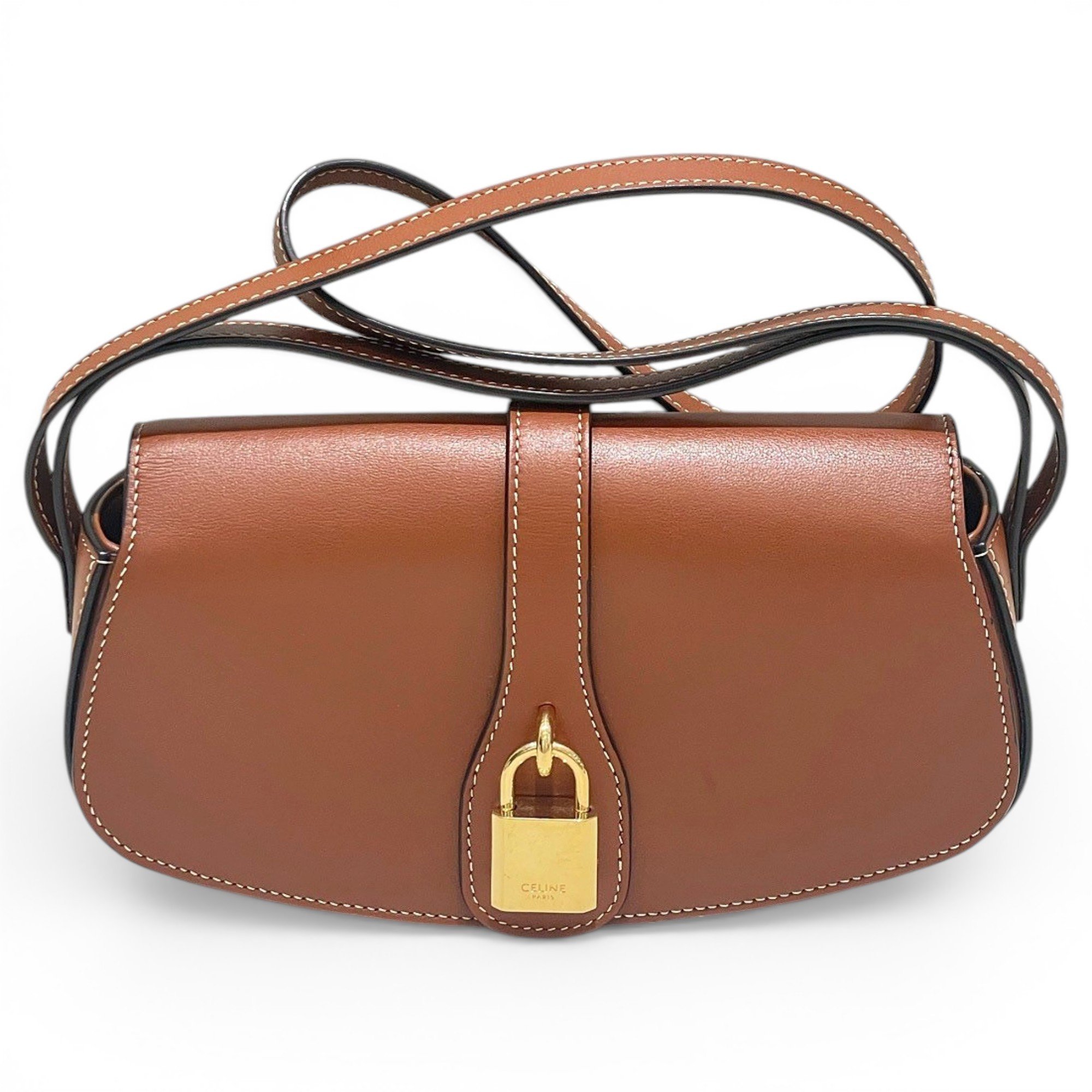 Leather crossbody bag