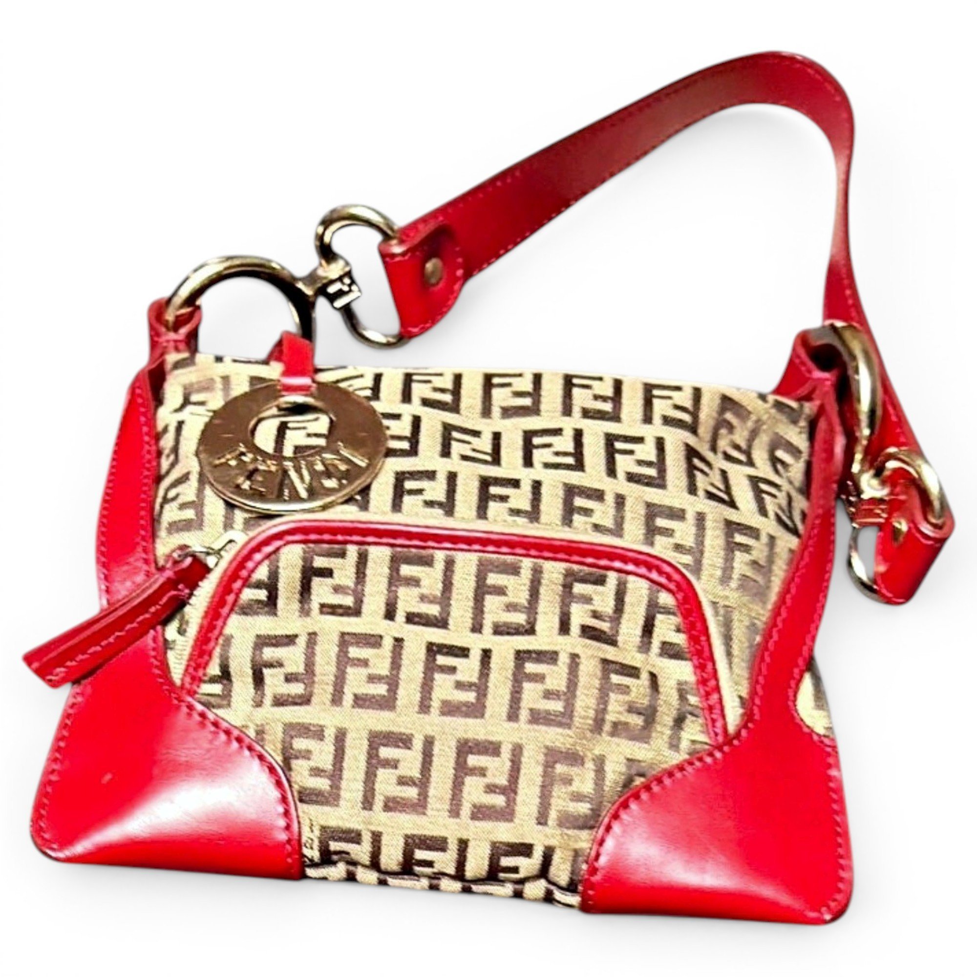 Oyster leather handbag