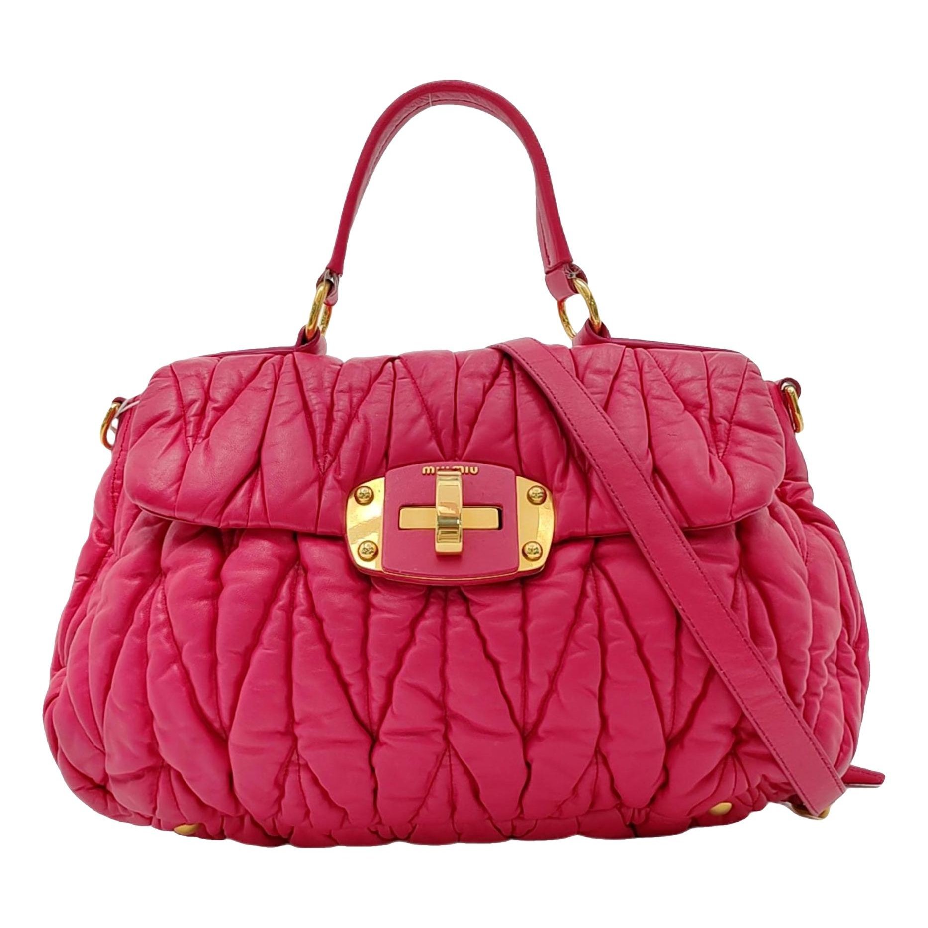 Leather crossbody bag