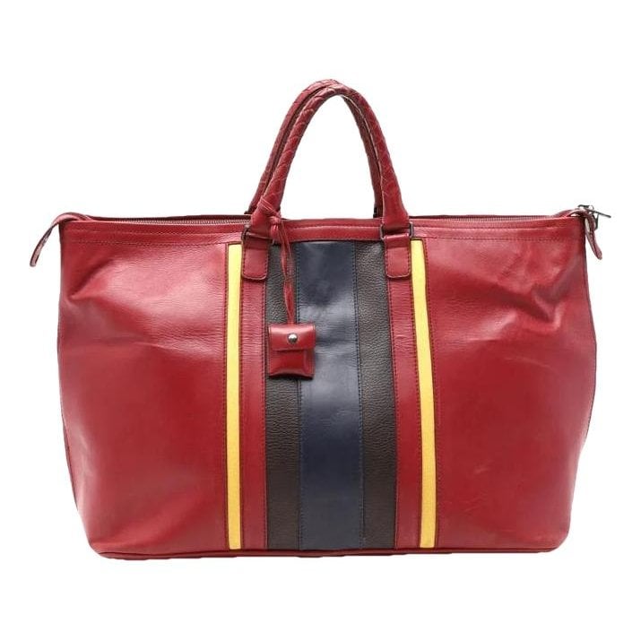 Leather tote