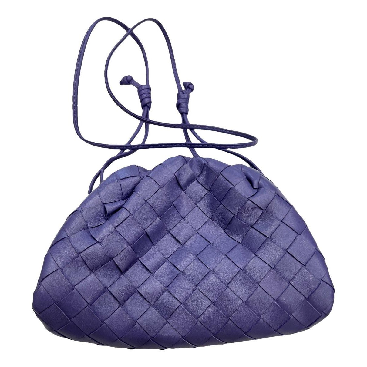 Pouch leather handbag