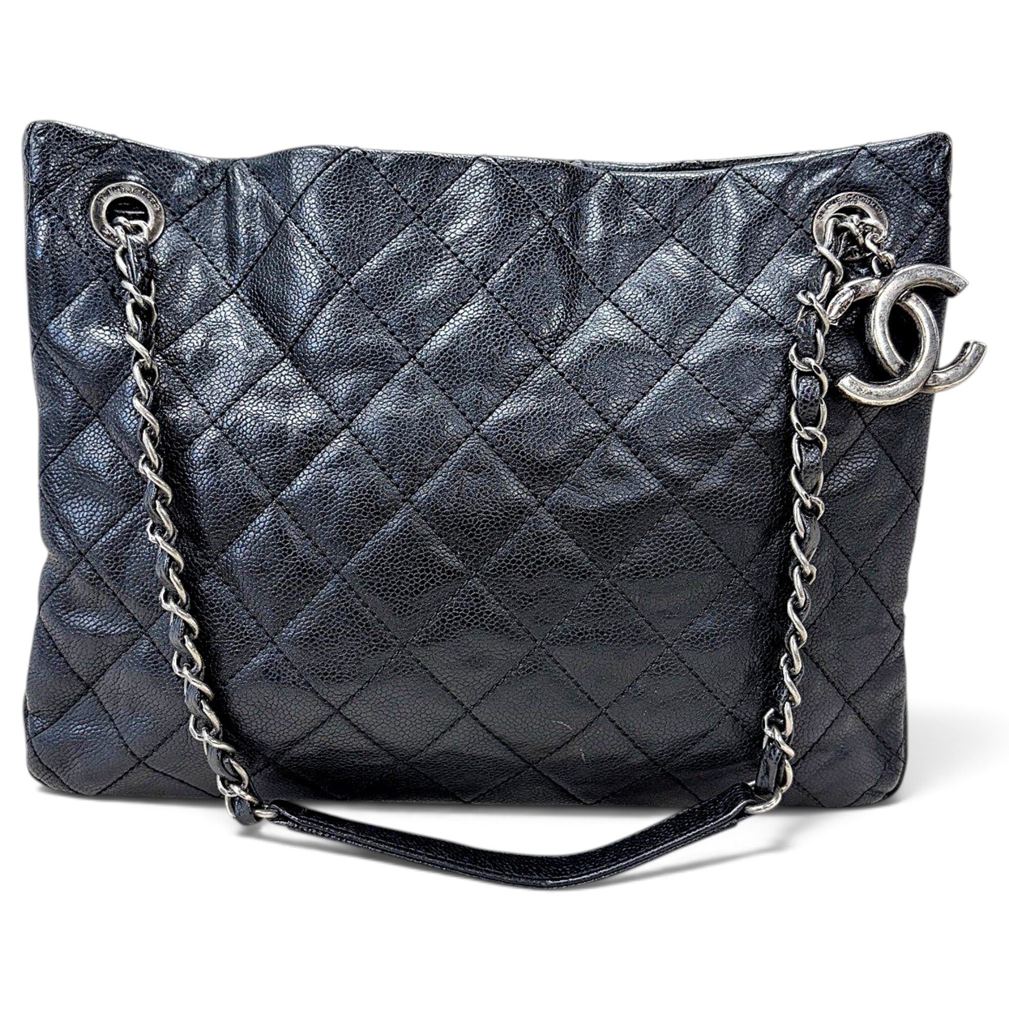 Petite Shopping Tote leather tote
