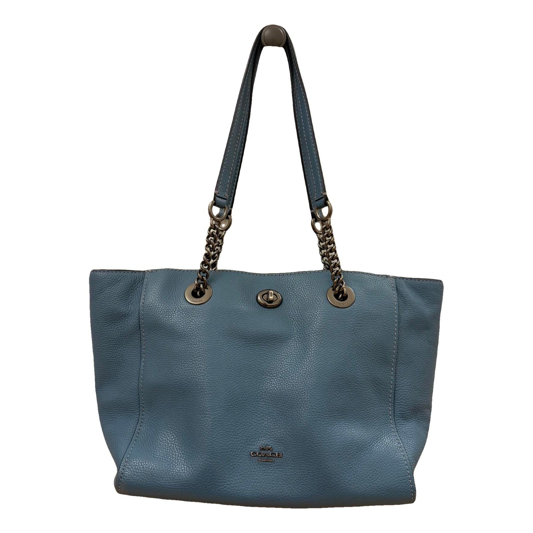 Leather tote