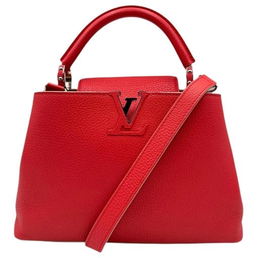 Capucines leather crossbody bag