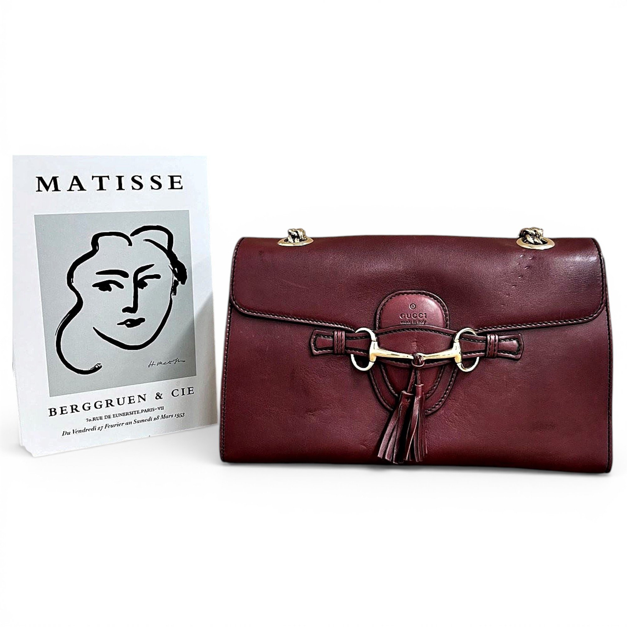 Leather handbag