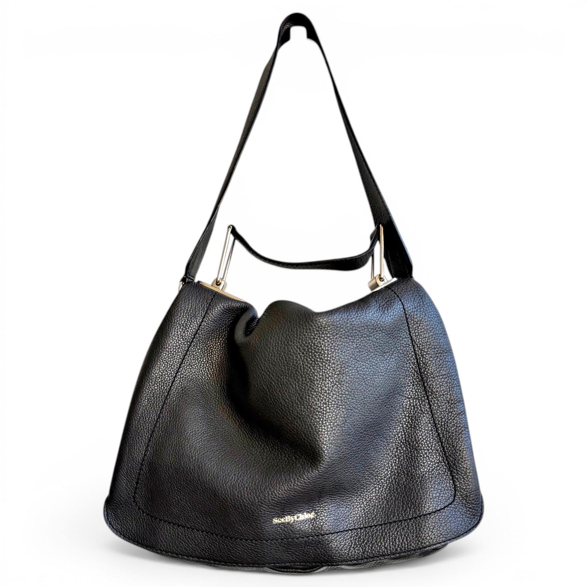 Leather handbag
