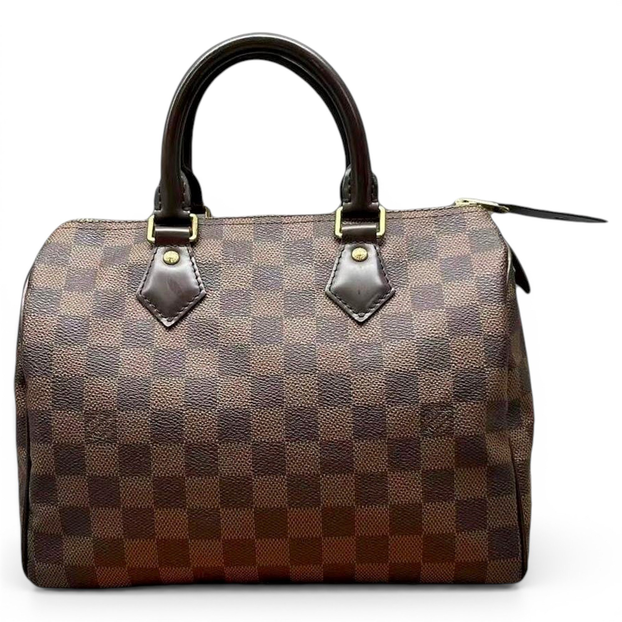 Speedy leather handbag
