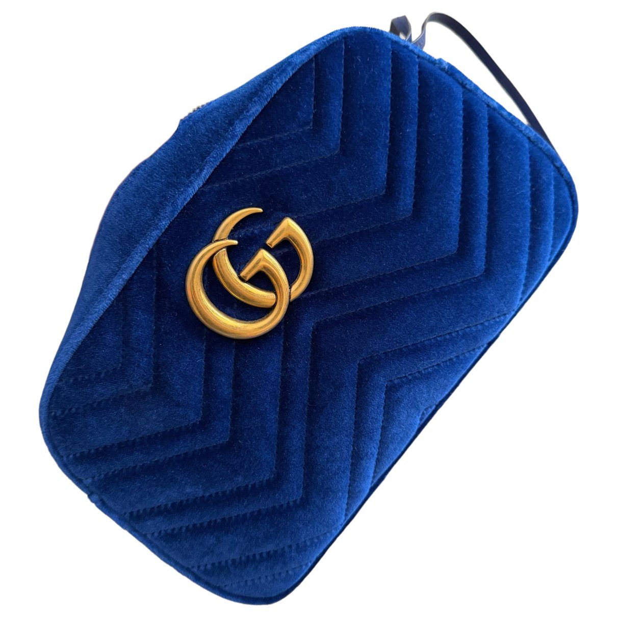 GG Marmont velvet crossbody bag