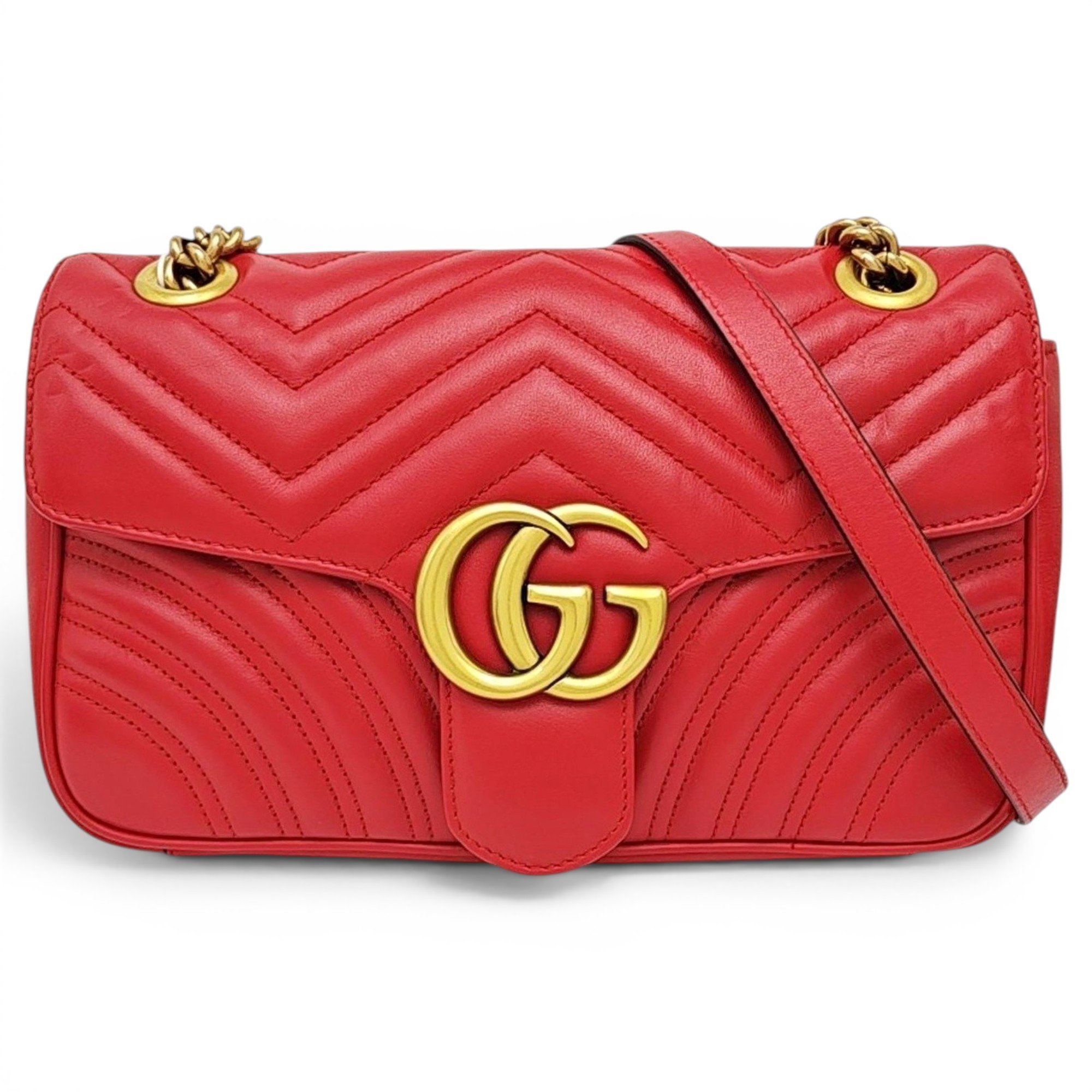 GG Marmont leather handbag