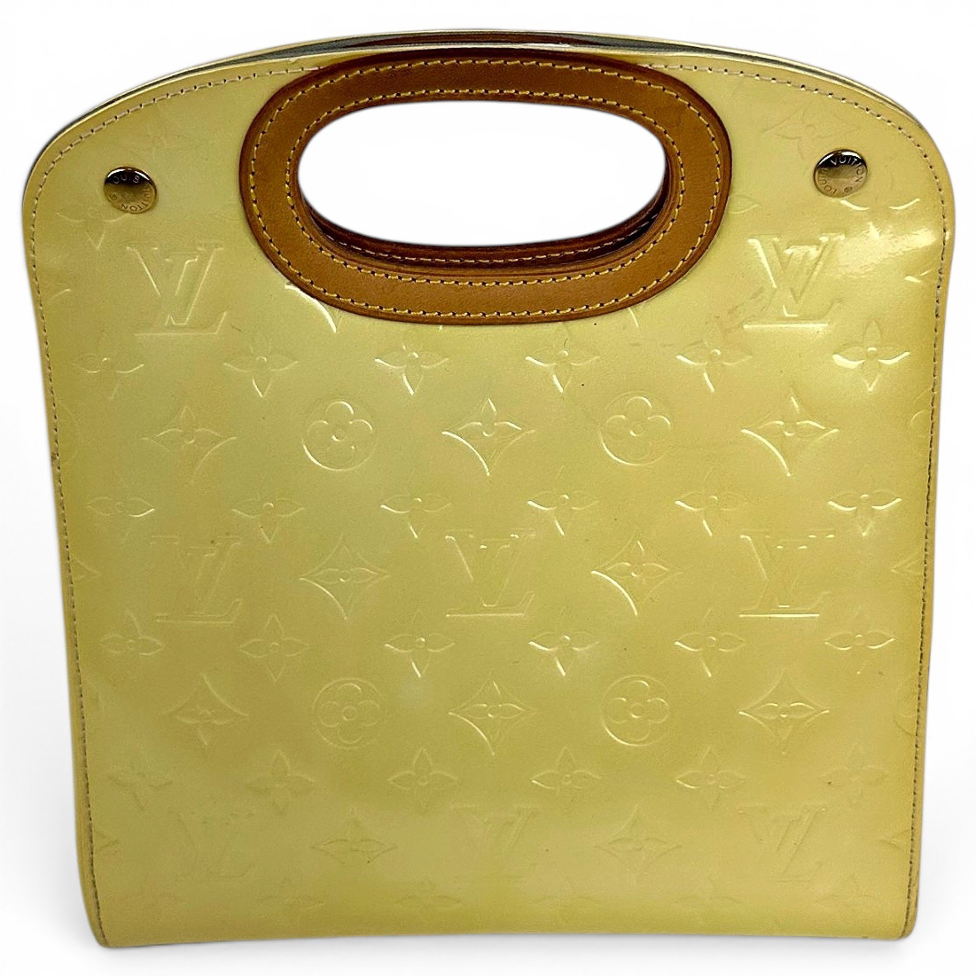 Patent leather tote