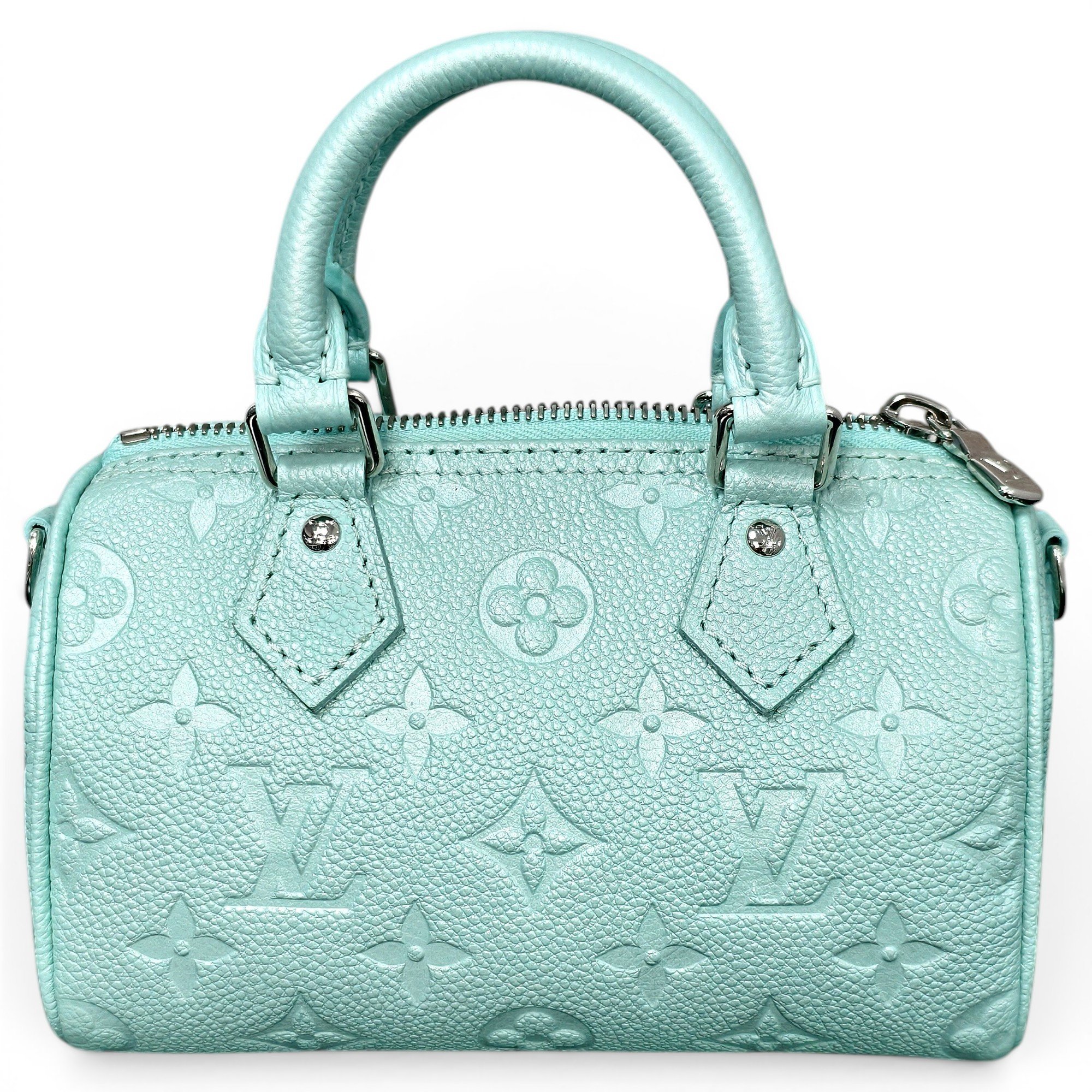 Nano Speedy / Mini HL leather handbag