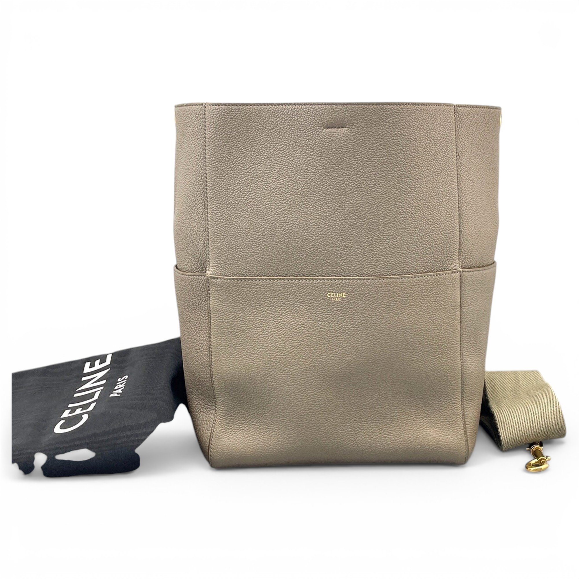 Leather handbag