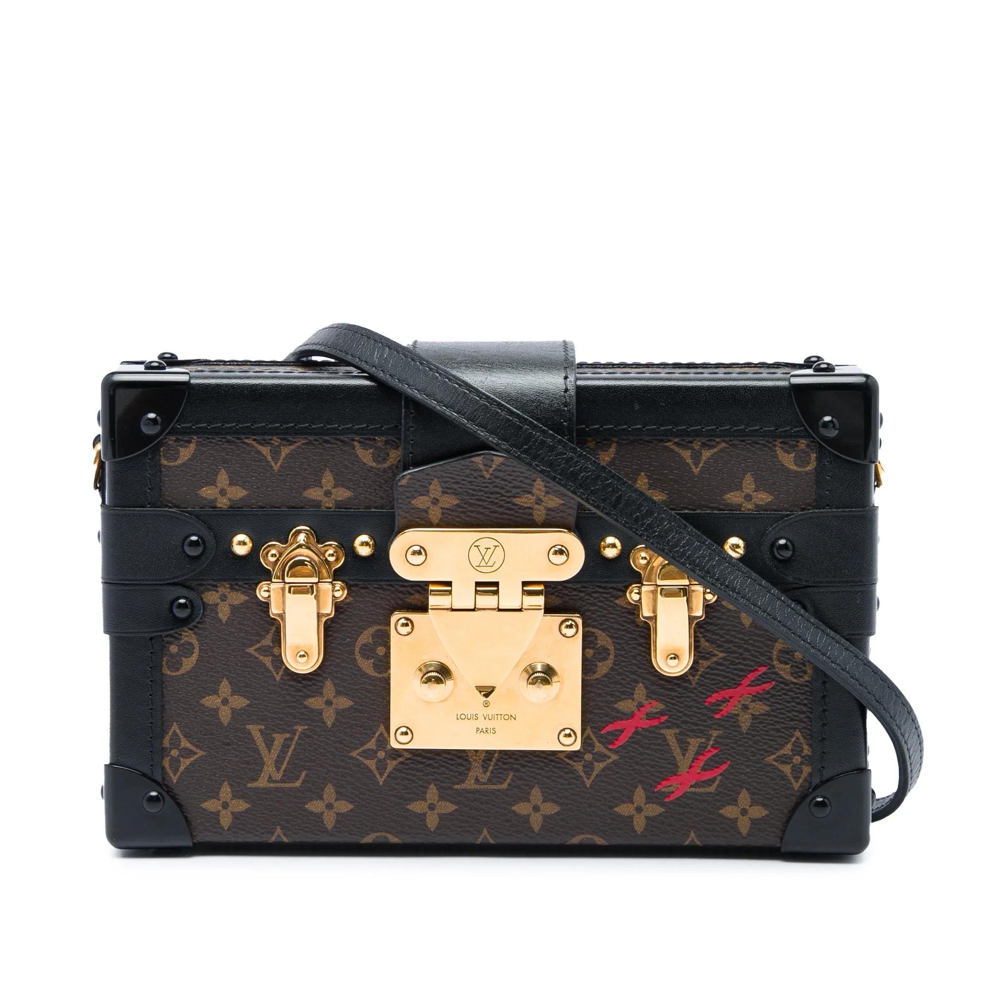Petite Malle cloth handbag