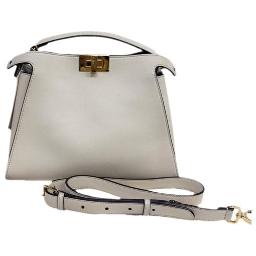 Peekaboo leather handbag