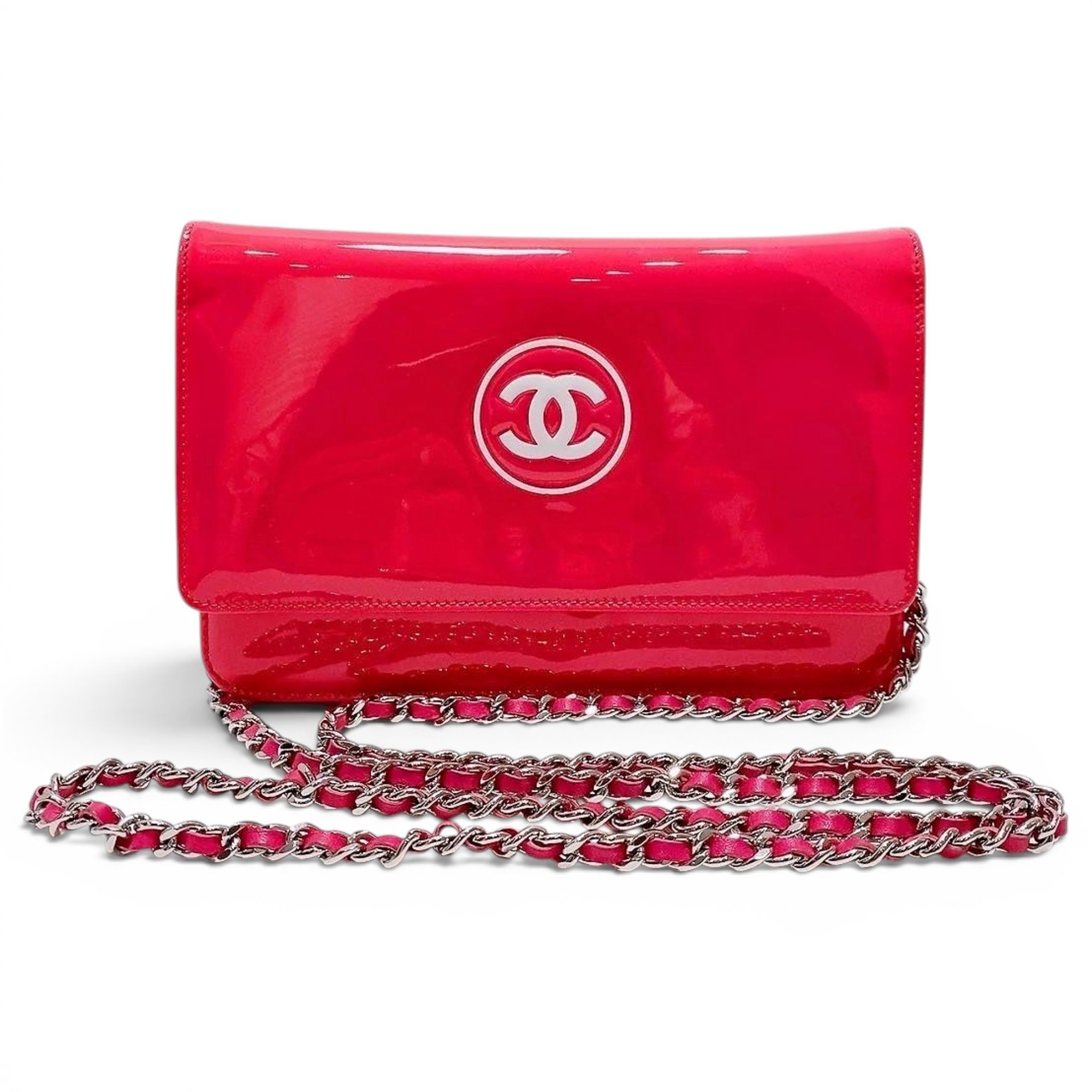 Patent leather mini bag