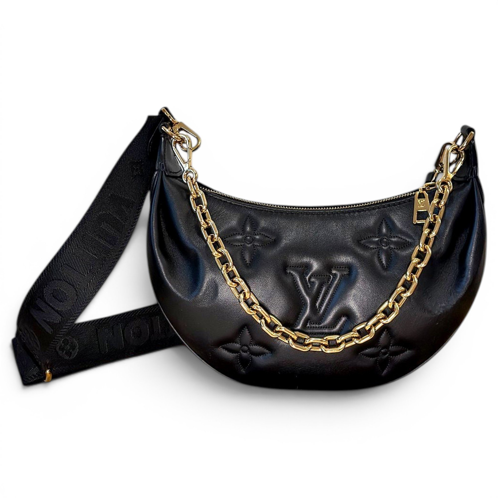 Over The Moon leather crossbody bag
