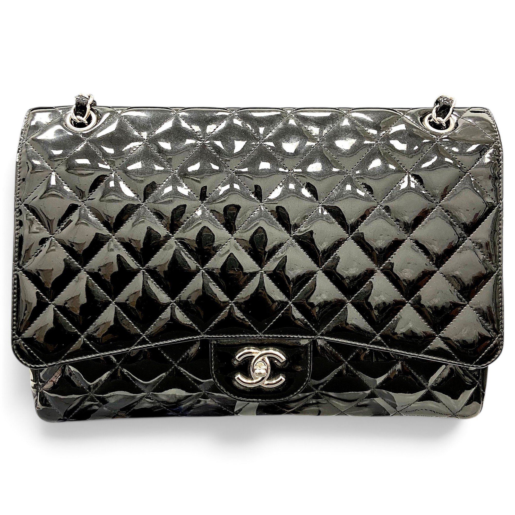 Timeless/Classique patent leather handbag