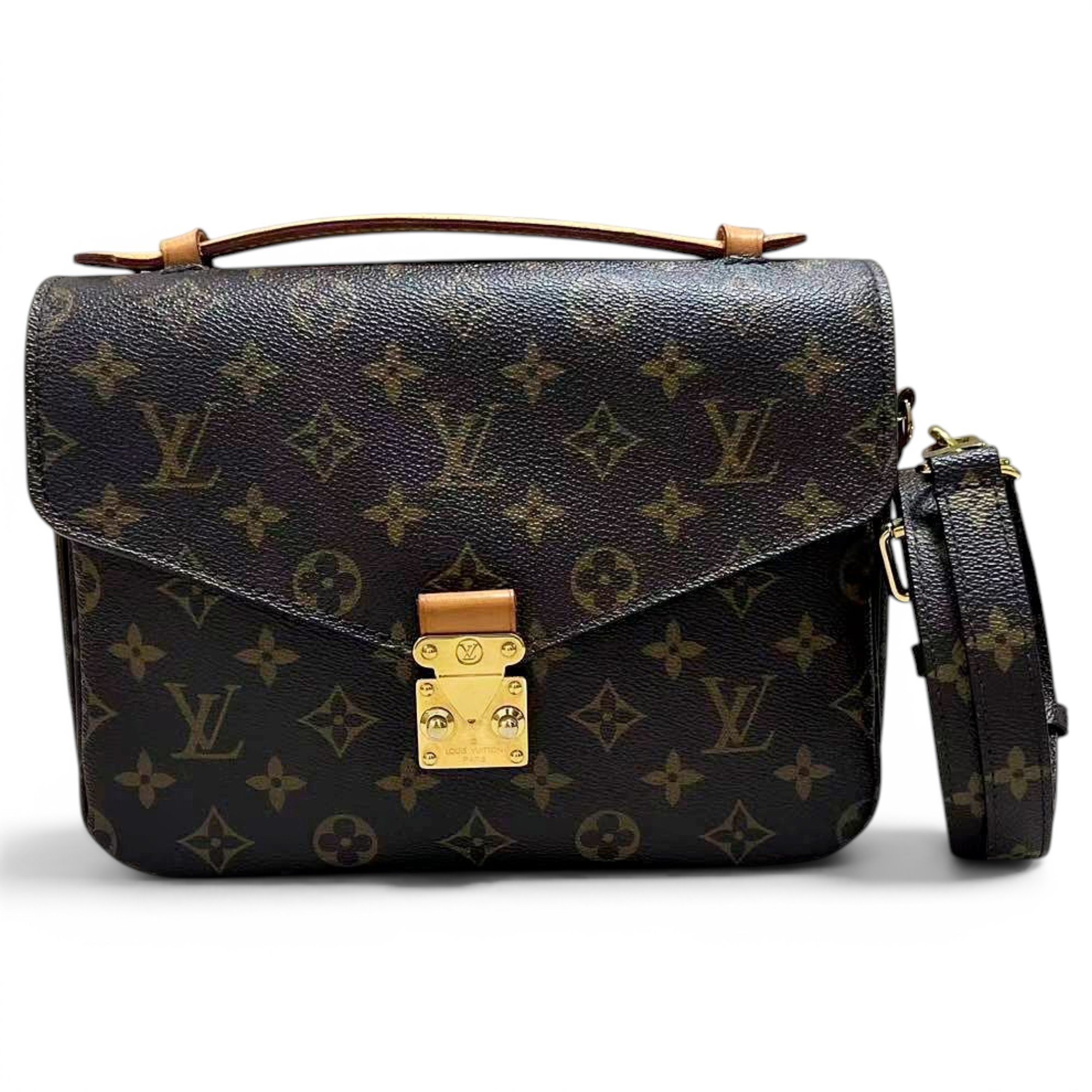 Metis leather handbag