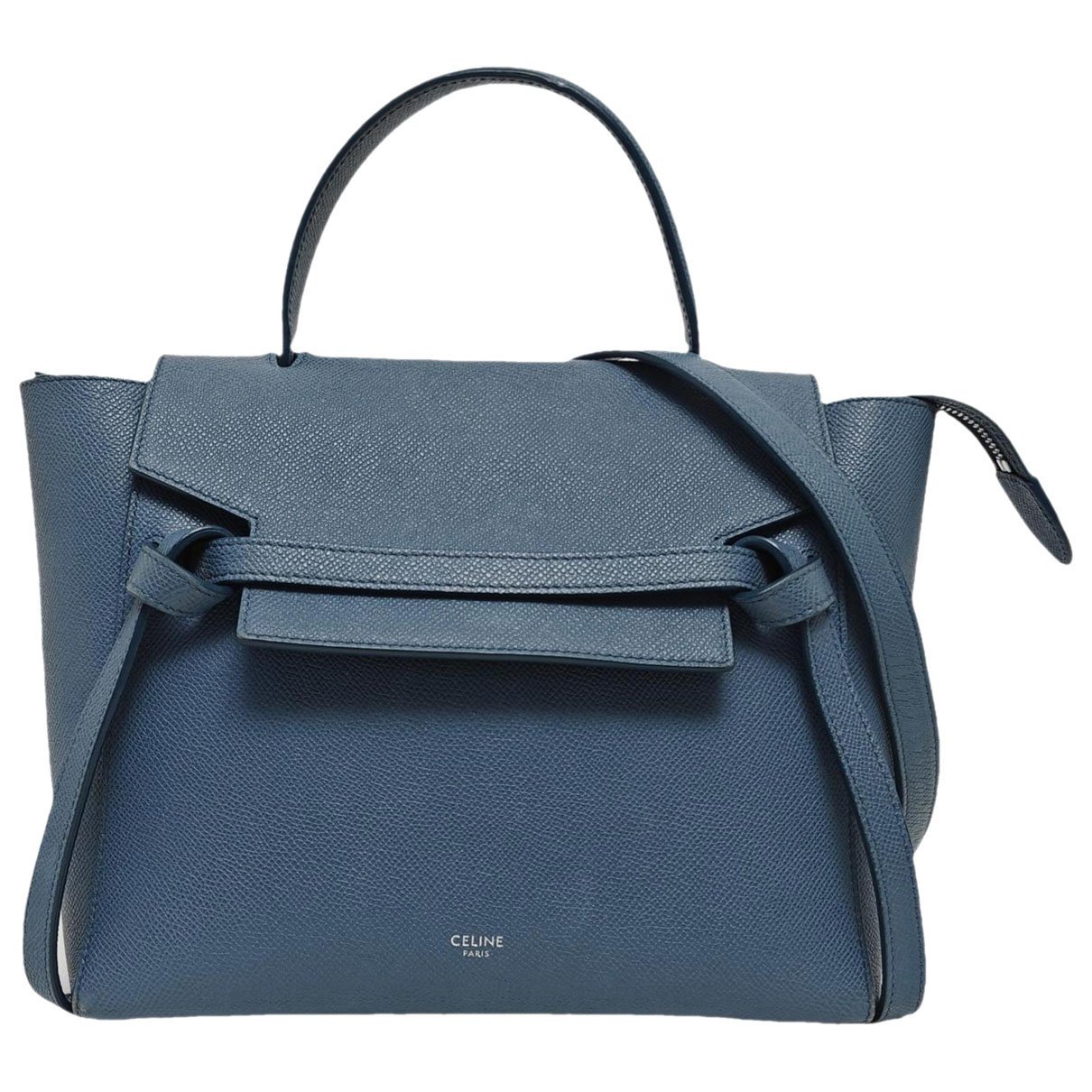 Belt leather handbag