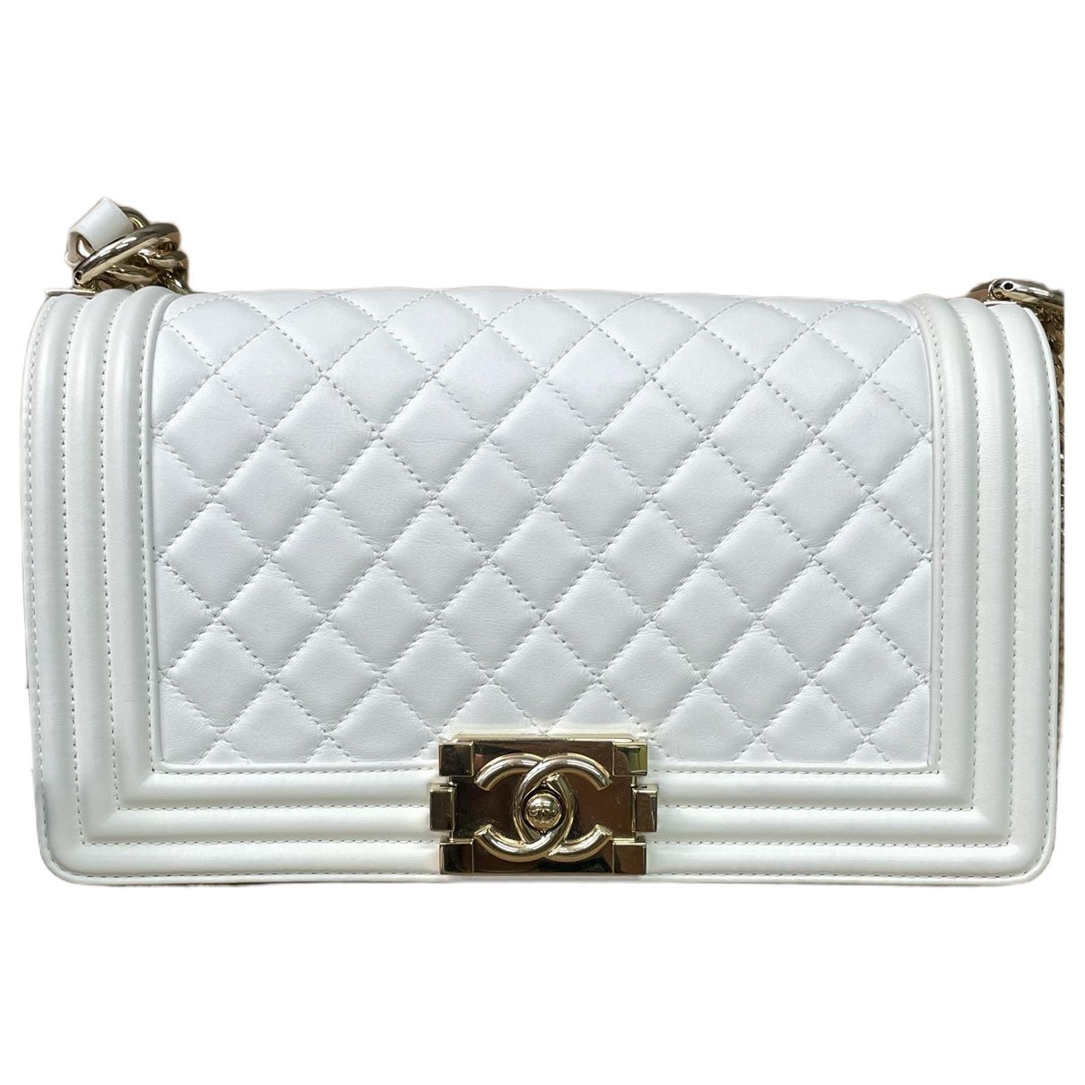 Boy leather crossbody bag