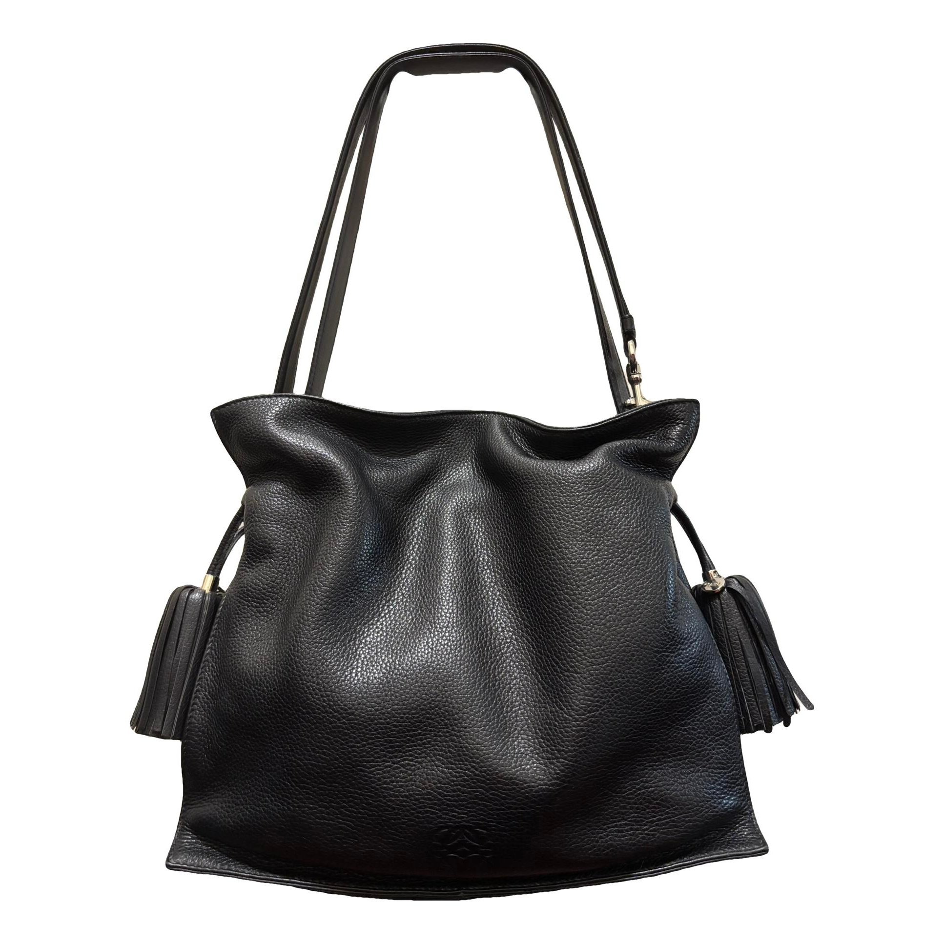 Flamenco leather handbag