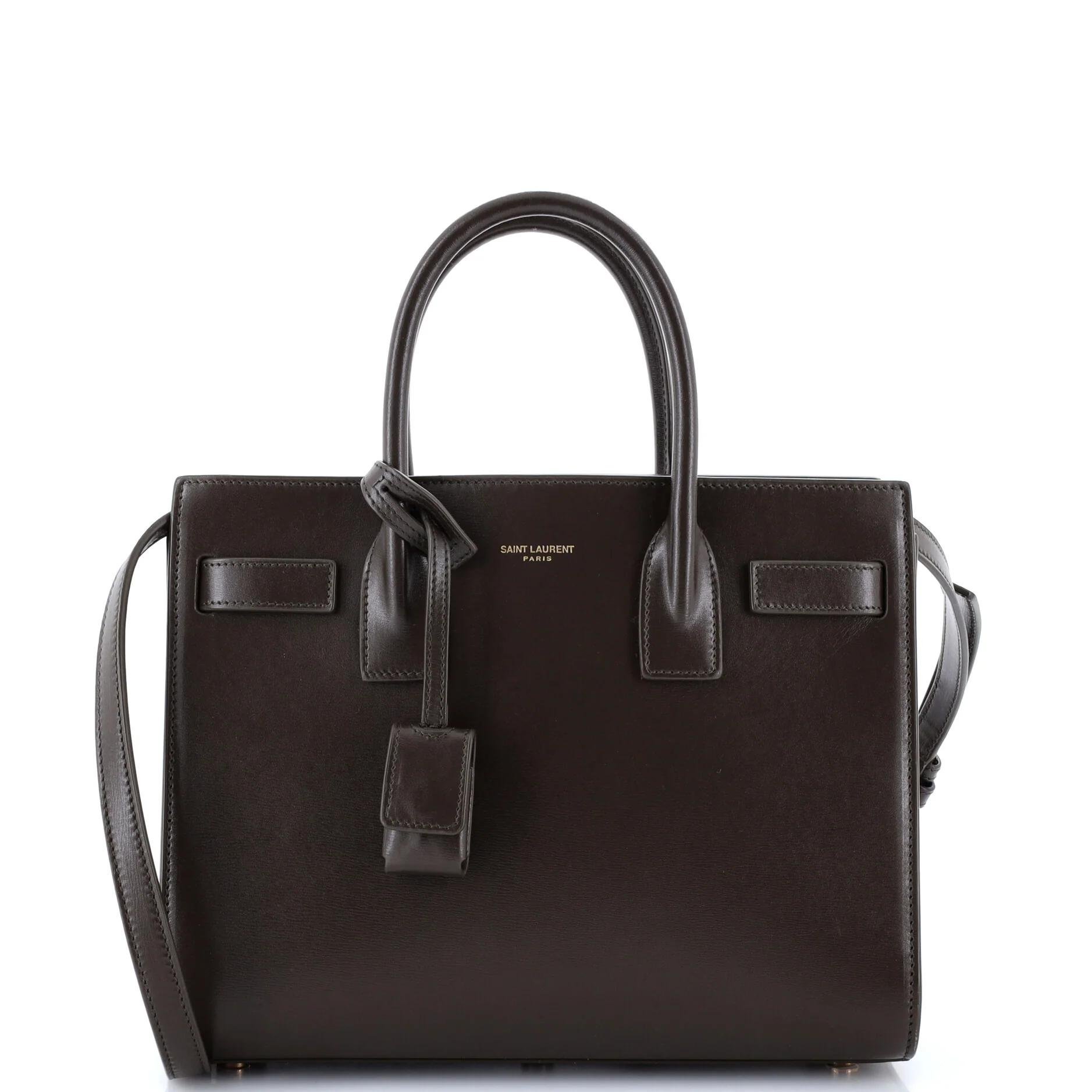 Leather tote