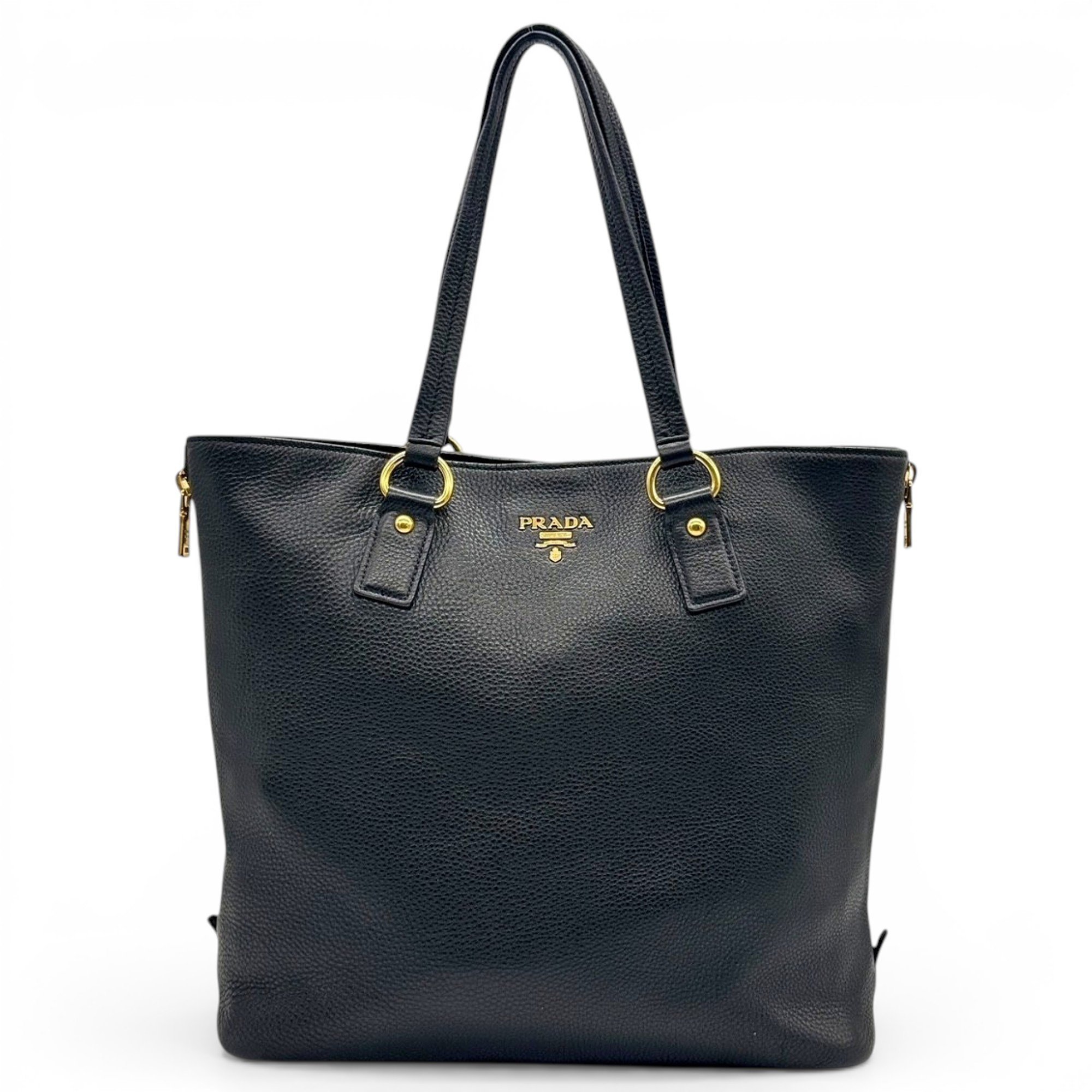 Leather tote