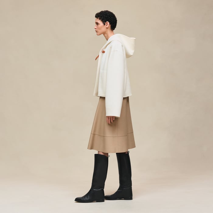 Blanc Naturel Hooded Jacket